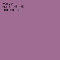 #A16C94 - Turkish Rose Color Image
